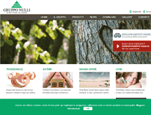 Tablet Screenshot of grupponulli.it